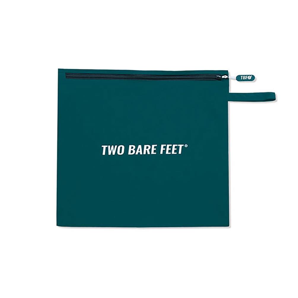 Two Bare Feet Kids Weatherproof Packable Changing Robe & Travel Bag - Sea Green / Raspbery Extra Image 3